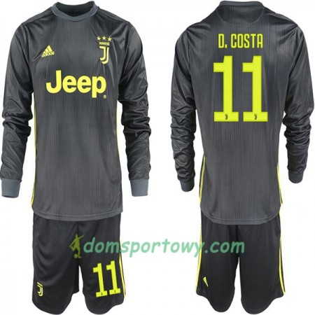 Koszulka Juventus D. Costa 11 Dziecięcy Trzeci Koszulki Piłkarskie 2018-2019 Długi Rękaw